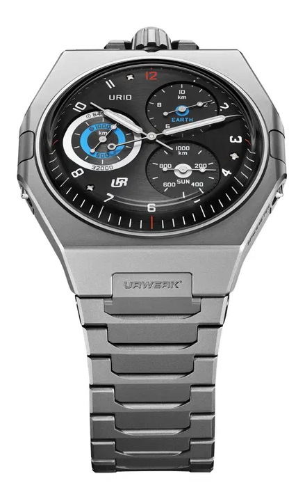 Review Fake Urwerk UR-10 SpaceMeter Black watch